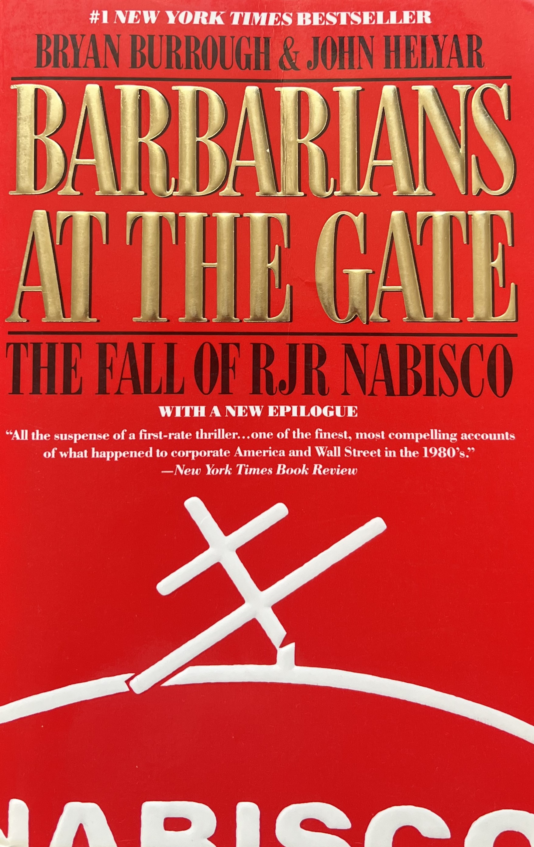 Barbarians at the Gate (1989) cover