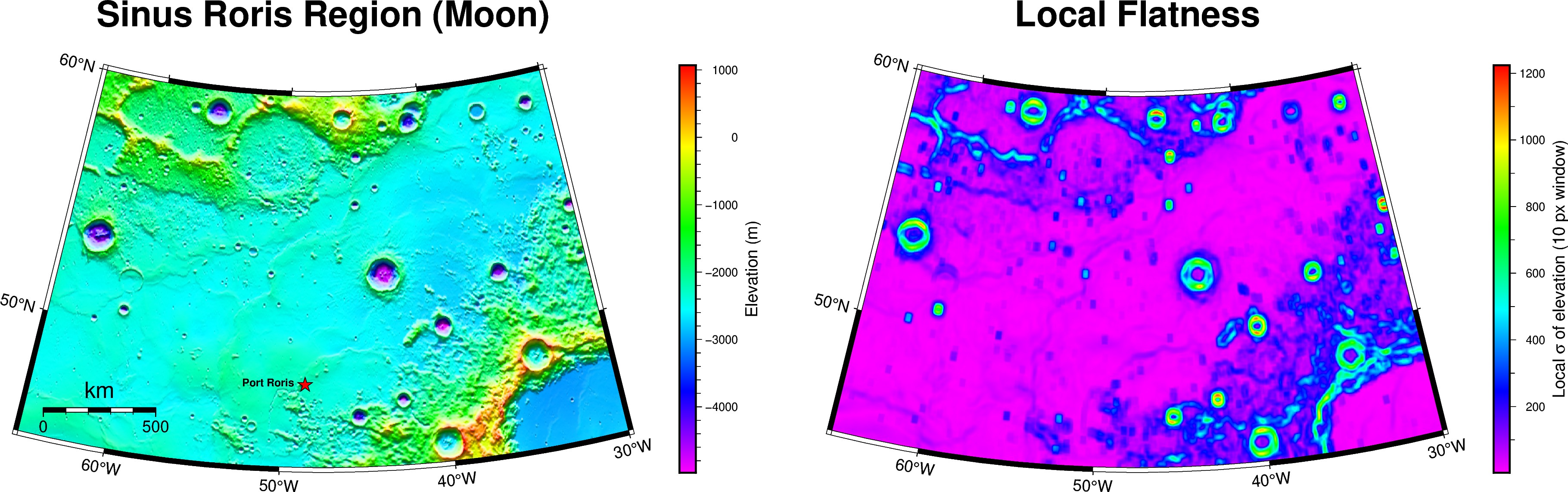 Map visualization for A Fall of Moondust (1981)